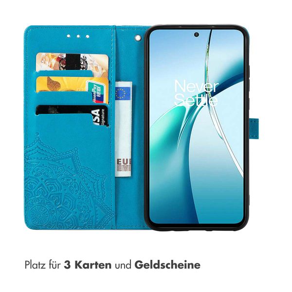 imoshion Mandala Klapphülle Motorola Moto G86 Power - Türkis