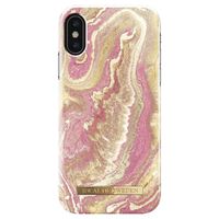 iDeal of Sweden Golden Blush Marble Fashion Back Case für das iPhone Xs / X