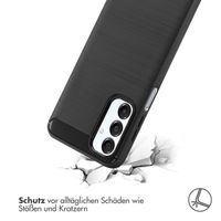 imoshion Brushed Back Cover für das Samsung Galaxy A16 5G - Schwarz