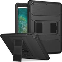 Accezz Robustes Back Case iPad 6 (2018) 9.7 Zoll / iPad 5 (2017) 9.7 Zoll - Schwarz