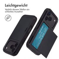 imoshion Backcover mit Kartenfach Apple iPhone 18 Pro / 17 Pro - Schwarz