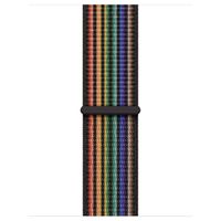 Apple Nike Sport Loop Armband für das  Apple Watch Series 1 t/m 9 / SE (38/40/41 mm) | Series 10 / 11 (42 mm) - Rainbow Pride