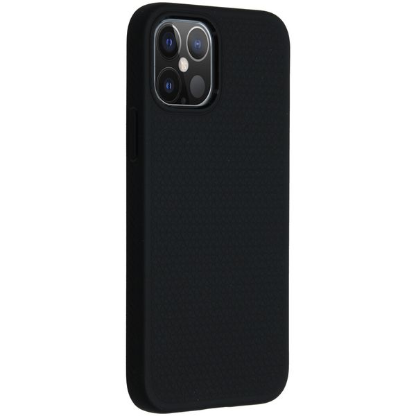 Spigen Liquid Air™ Backcover Apple iPhone 12 (Pro) - Schwarz