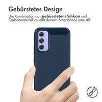 imoshion Brushed Back Cover Samsung Galaxy A54 (5G) - Dunkelblau