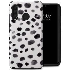 Selencia Vivid Back Cover Huawei P30 Lite - Trendy Leopard