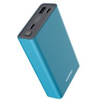 imoshion Ultra Series Aluminium Powerbank 20.000 mAh - Schnellladen bis 33W - Petrol Green
