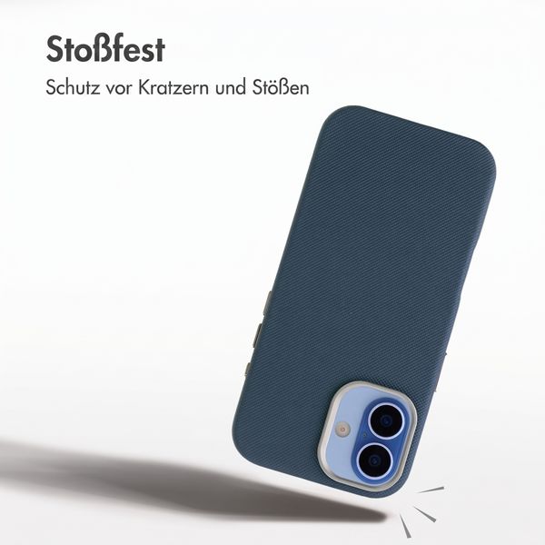 Accezz Mesh Backcover mit MagSafe Apple iPhone 17 - Dunkelblau