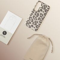 Selencia Sabi Backcover Leopardenmuster mit MagSafe Samsung Galaxy S26 - Soft Ivory