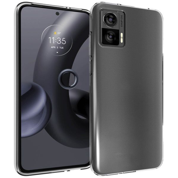 Accezz Clear TPU Backcover Motorola Edge 30 Neo - Transparent