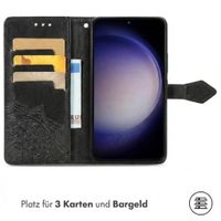 imoshion Mandala Klapphülle Samsung Galaxy S23 FE - Schwarz