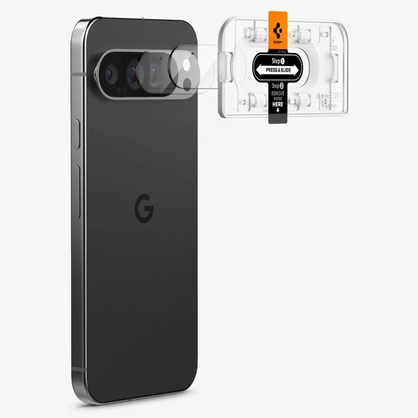 Spigen Glas.tR EZFit Optik Linsen Protektor 2er-Pack für das Google Pixel 9 Pro