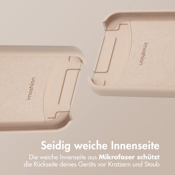 imoshion Color Backcover mit abnehmbarem Handykette und MagSafe Apple iPhone 12 (Pro) - Nude
