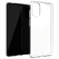 Accezz Clear TPU Backcover Motorola Moto G22 - Transparent