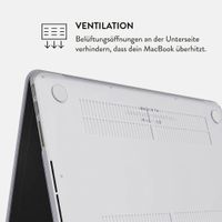 Burga Hardshell Hülle Apple MacBook Air 15 Zoll (2023 / 2024 M3 / 2025 M4 / 2026 M5) - Sorry Busy