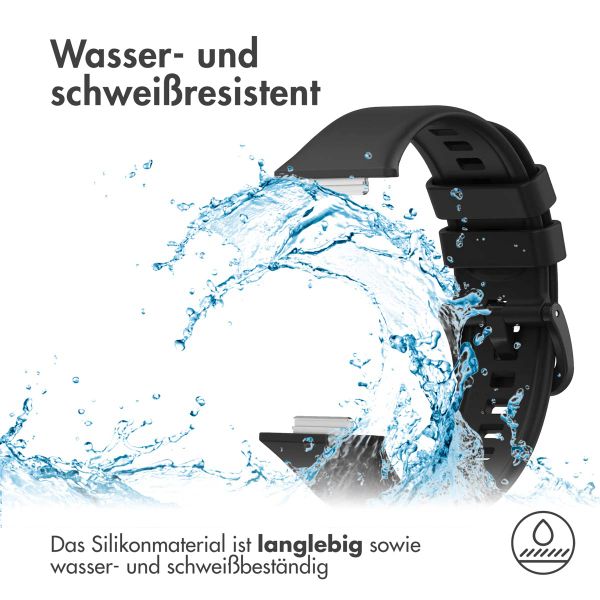 imoshion Silikonarmband für das Huawei Watch Fit 2 - Schwarz