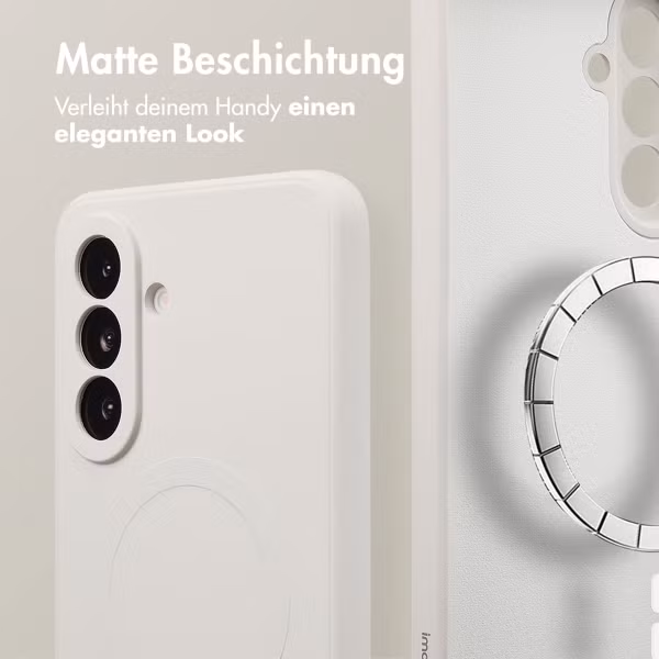 imoshion Color Back Cover mit MagSafe Samsung Galaxy A56 - Beige