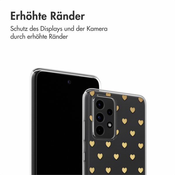 imoshion Design Hülle Samsung Galaxy A52(s) (5G/4G)   - Golden Hearts