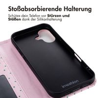 imoshion Design Klapphülle Apple iPhone 16 - Happy Dots