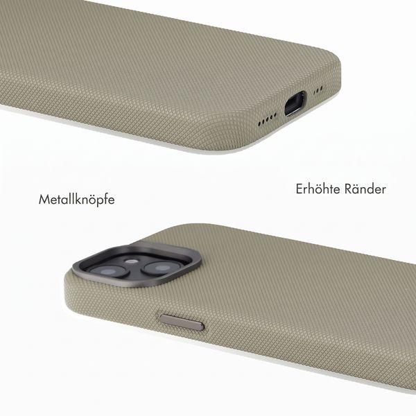 Accezz Mesh Backcover mit MagSafe Apple iPhone 15 - Dunkelgrau