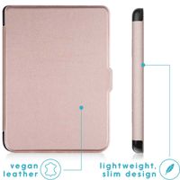 imoshion Slim Hard Case Klapphülle Kobo Clara 2E / Tolino Shine 4 - Rosé gold