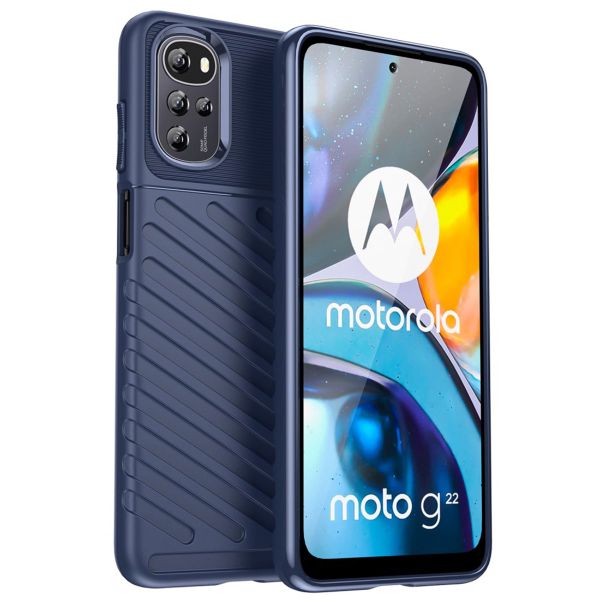 imoshion Thunder Backcover für das Motorola Moto G22 / E32 / E32s - Blau