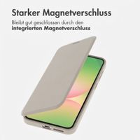 imoshion Transparente Bookcase mit MagSafe Samsung Galaxy A57 (5G) - Beige