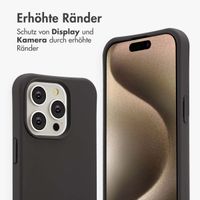 imoshion Color Backcover mit abnehmbarem Handykette und MagSafe Apple iPhone 15 Pro - Black Coffee