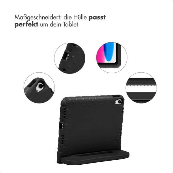 imoshion Schutzhülle mit Handgriff kindersicher Apple iPad 11 (2025) 11 Zoll A16 / iPad 10 (2022) 10.9 Zoll - Schwarz