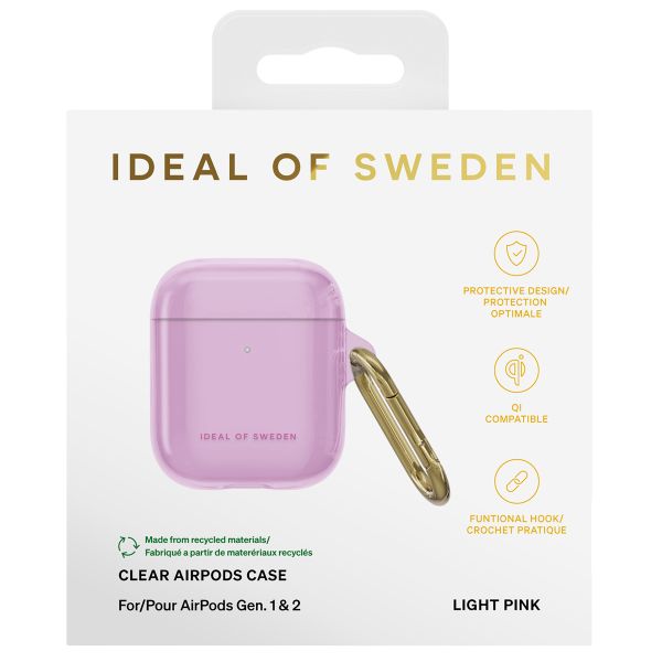 iDeal of Sweden Clear Case für das Apple AirPods 1 / 2 - Light Pink