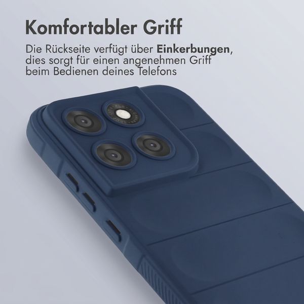 imoshion EasyGrip Backcover Motorola Moto G77 - Dunkelblau