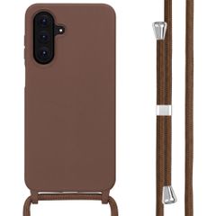 imoshion SilikonHülle mit Band Samsung Galaxy A37 (5G) - Braun