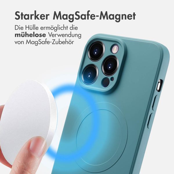 imoshion Color Back Cover mit MagSafe Apple iPhone 14 Pro Max - Smoke Green