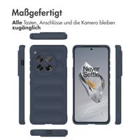 imoshion EasyGrip Back Cover für das OnePlus 12 - Dunkelblau