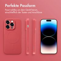 imoshion Color Back Cover mit MagSafe Apple iPhone 14 Pro - Dusty Rose