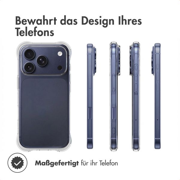 imoshion Shockproof Case Apple iPhone 17 Pro Max - Transparent