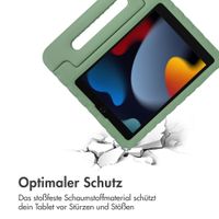 imoshion Schutzhülle mit Handgriff kindersicher Apple iPad 9 (2021) 10.2 Zoll / iPad 8 (2020) 10.2 Zoll / iPad 7 (2019) 10.2 Zoll - Olive Green