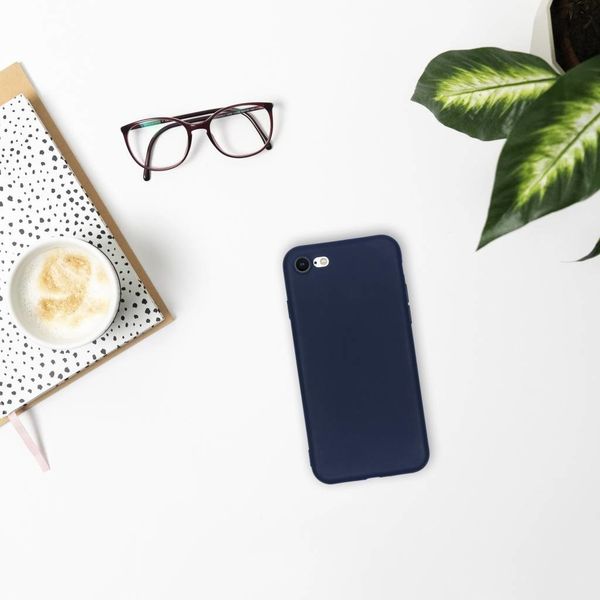 Color Backcover Apple iPhone SE (2022 / 2020) / 8 / 7 - Dunkelblau