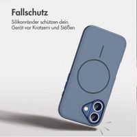 imoshion Color Backcover mit Thin MagSafe Ring Apple iPhone 16 - Dunkelblau