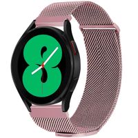 imoshion Magnetisches Milanaise Armband -   Universelle 20 mm Anschluss - Größe M - Rosa