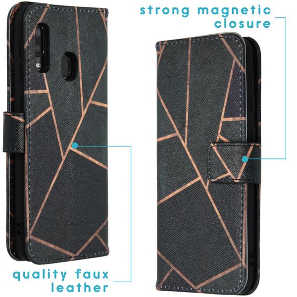 imoshion Design TPU Klapphülle für das Samsung Galaxy A20e