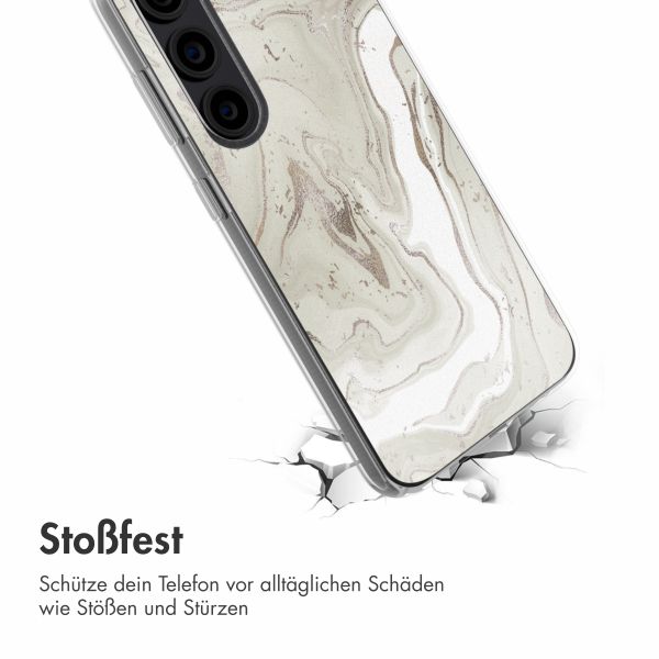 imoshion  Design Hülle für das Samsung Galaxy S23 - Sandy Marble