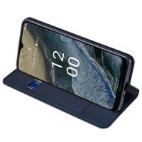 Dux Ducis Slim TPU Klapphülle für das Nokia G11 Plus - Dunkelblau