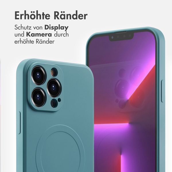 imoshion Color Back Cover mit MagSafe Apple iPhone 13 Pro Max - Smoke Green