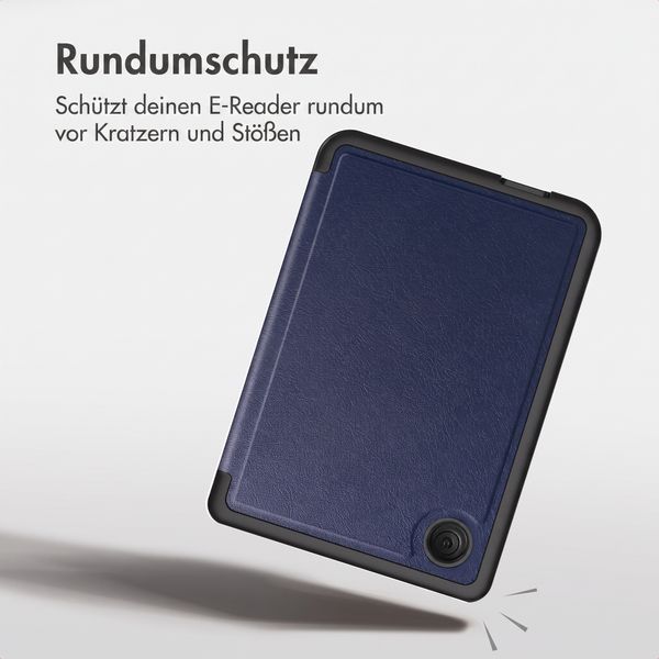 imoshion Klappbare Klapphülle Kobo Clara Colour / BW - Dunkelblau