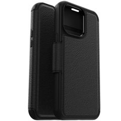 OtterBox ﻿Strada-Klapphülle MagSafe für das Apple iPhone 15 Pro Max - Schwarz