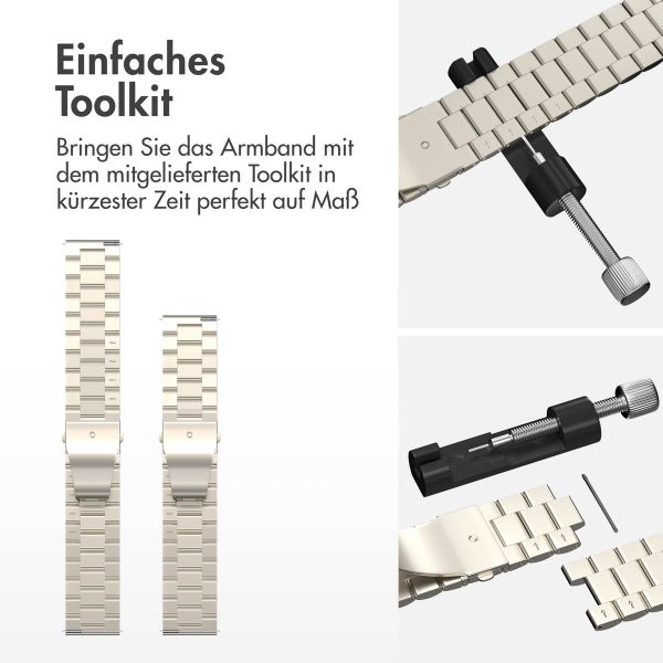 imoshion Edelstahlarmband - 22-mm-Universalanschluss - Polarstern