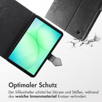 imoshion Mandala Klapphülle Samsung Galaxy Tab A11 Plus - Schwarz