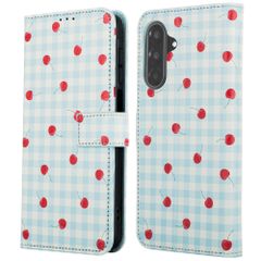 imoshion Design Klapphülle Samsung Galaxy A57 (5G) - Cherry Check