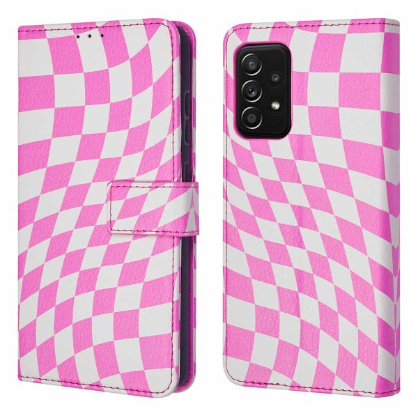 imoshion ﻿Design Klapphülle für das Samsung Galaxy A52(s) (5G/4G) - Retro Pink