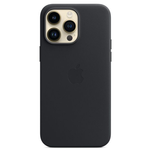 Apple Leder-Case MagSafe für das Apple iPhone 14 Pro Max - Midnight